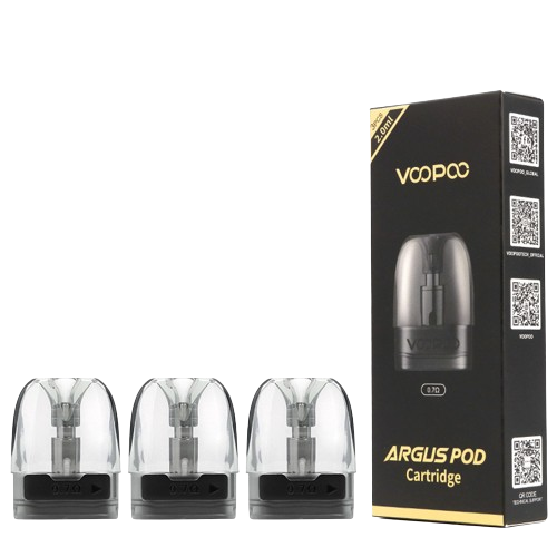 VooPoo Argus Replacement Pods-VooPoo-0.7 ohm 2ml Pods 3pk-NYC Glass