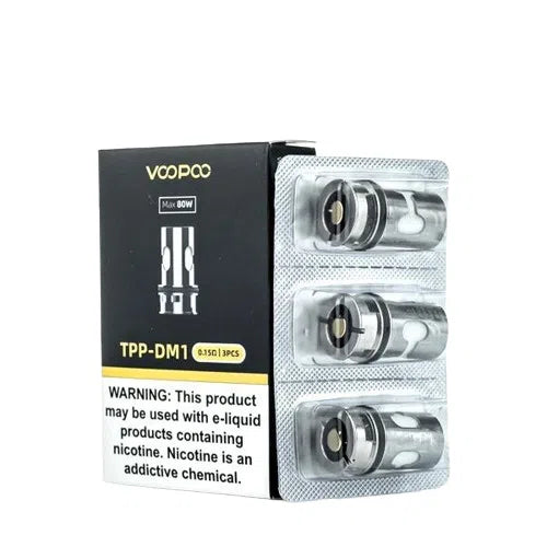VooPoo TPP Replacements Coils-VooPoo-DM1 0.15ohm 3pk-NYC Glass