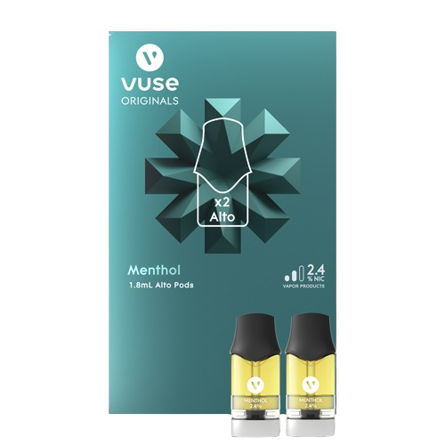 Vuse Alto Menthol Pods-Vuse-2.4% 2pk-NYC Glass