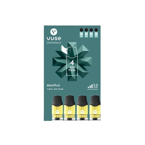 Vuse Alto Menthol Pods-Vuse-5% 4pk-NYC Glass