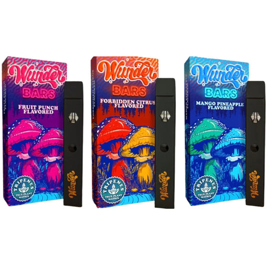 Wunder Bar Mushroom Disposable 2.2g-NYC Glass-Forbidden Citrus-NYC Glass