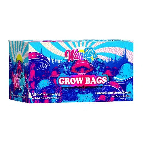 Wunder Grow Bags – Mushroom Sustrate Blend 2 lbs-Wunder-NYC Glass