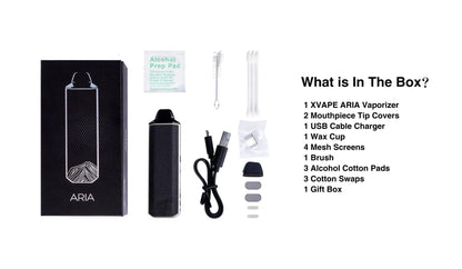 Xvape Aria Concentrate & Dry Herb Vaporizer Kit-Xvape-NYC Glass