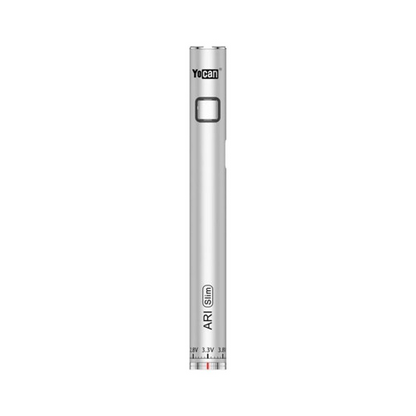 Yocan ARI Slim 510 Battery-Yocan-Silver-NYC Glass