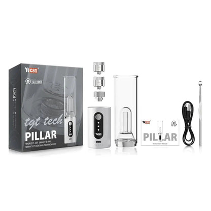 Yocan Pillar 1400mAh Variable Voltage E-Rig Vaporizer Starter Kit With TGT Technology-Yocan-NYC Glass