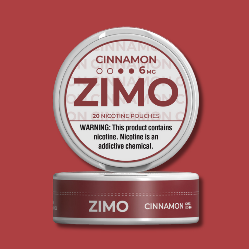 ZIMO Nicotine Pouches-Nicotine Pouches-ZIMO-Cinnamon-6mg-NYC Glass