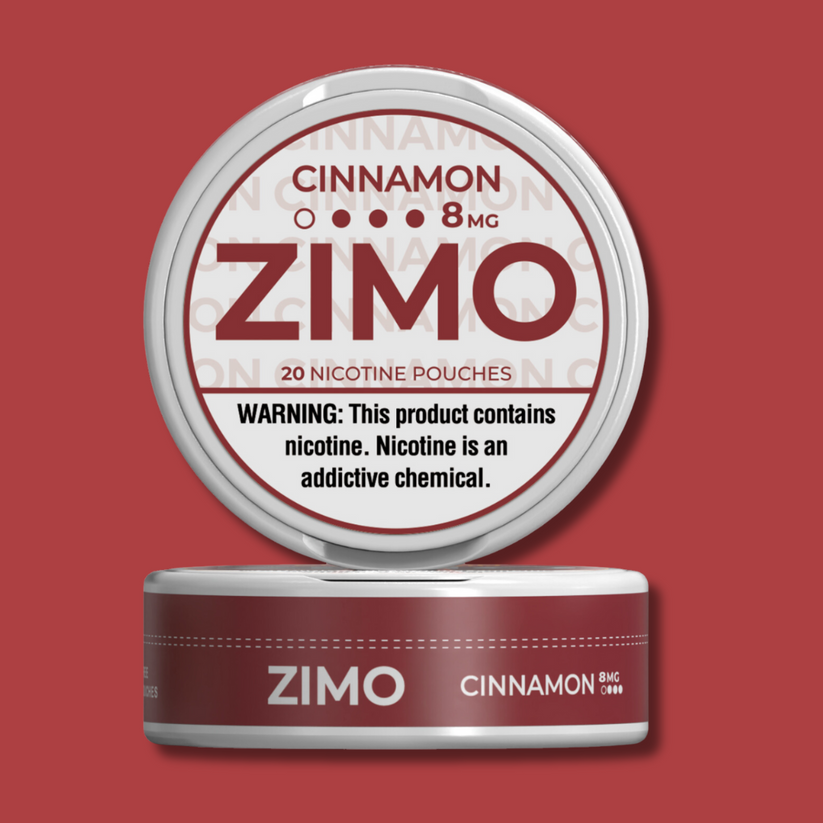 ZIMO Nicotine Pouches-Nicotine Pouches-ZIMO-Cinnamon-8mg-NYC Glass