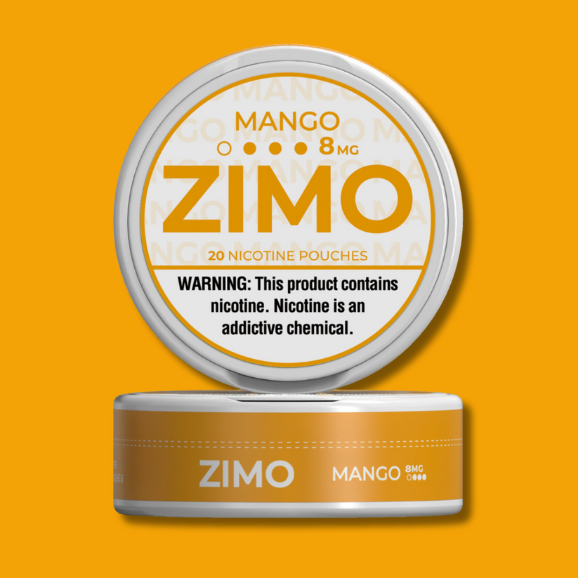 ZIMO Nicotine Pouches-Nicotine Pouches-ZIMO-Mango-8mg-NYC Glass