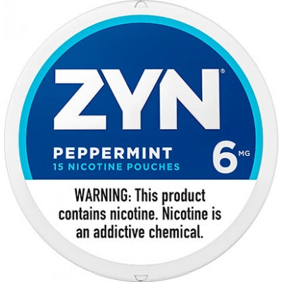 ZYN 6mg Nicotine Pouches 5pk-ZYN-Peppermint-NYC Glass