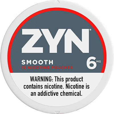 ZYN 6mg Nicotine Pouches 5pk-ZYN-Smooth-NYC Glass