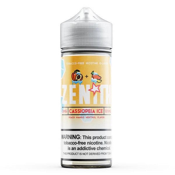 Zenith Freebase E-Juice 120ml-Zenith-Cassiopeia Ice-0mg-NYC Glass