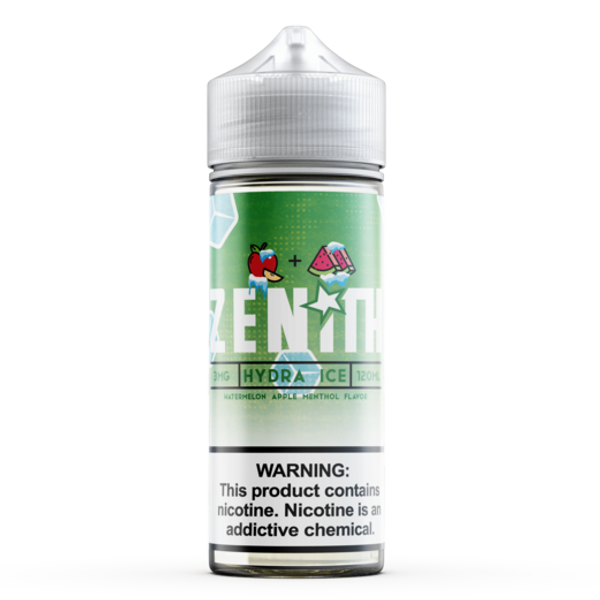 Zenith Freebase E-Juice 120ml-Zenith-Hydra On Ice-0mg-NYC Glass