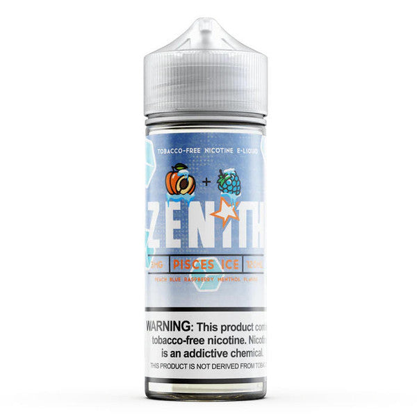 Zenith Freebase E-Juice 120ml-Zenith-Pisces Ice-0mg-NYC Glass