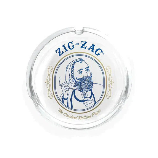 Zig Zag Glass Classic Ashtray-Zig Zag-NYC Glass