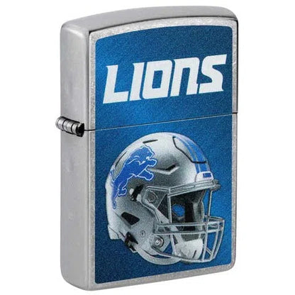 Zippo NFL Windproof Lighters-Zippo-Detroit Lions-NYC Glass