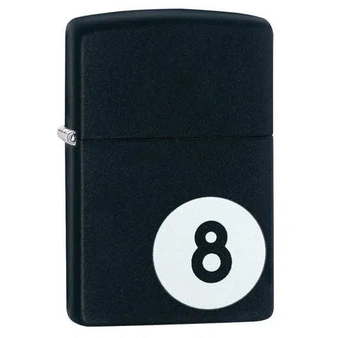 Zippo Windproof Lighters-Zippo-8-Ball-NYC Glass