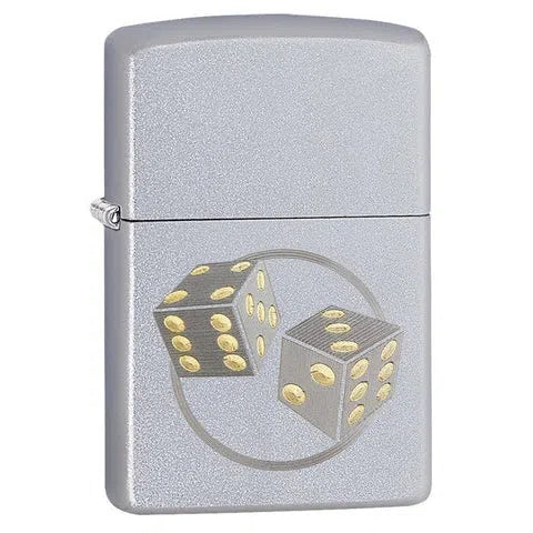 Zippo Windproof Lighters-Zippo-Dice-NYC Glass