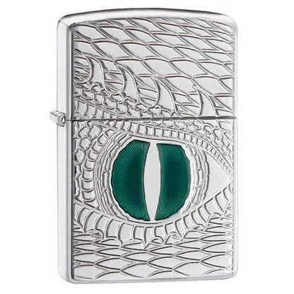 Zippo Windproof Lighters-Zippo-Dragon Eye-NYC Glass