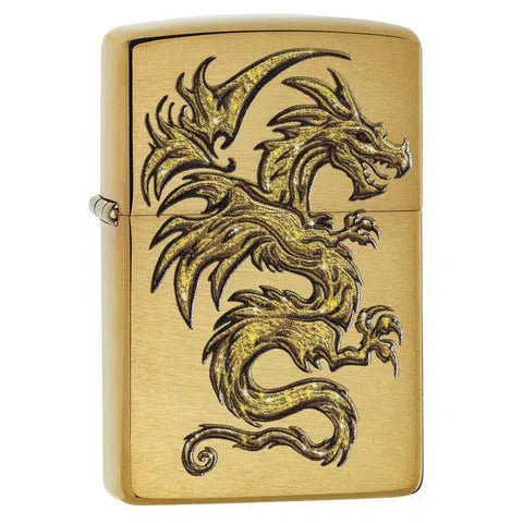 Zippo Windproof Lighters-Zippo-Dragon-NYC Glass