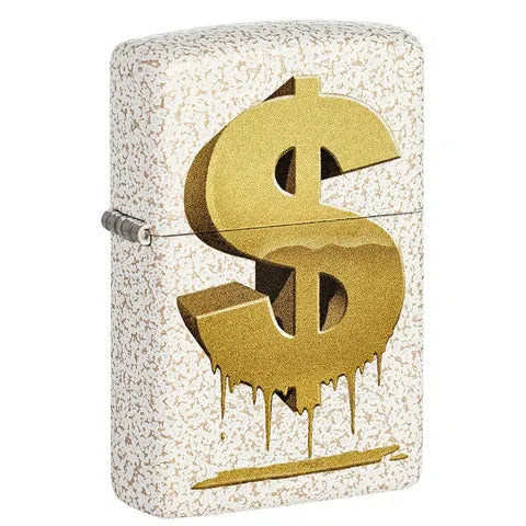 Zippo Windproof Lighters-Zippo-Drippy Dollar-NYC Glass