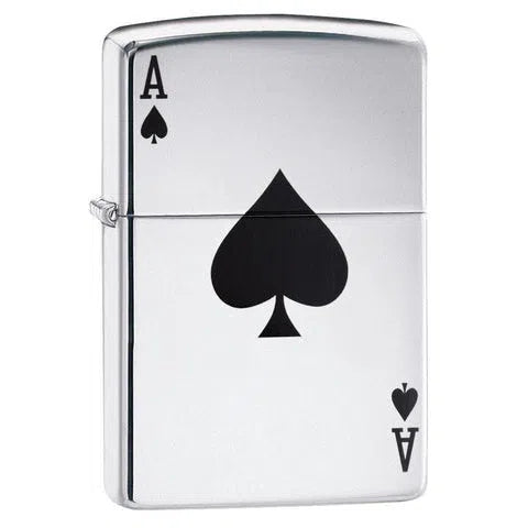 Zippo Windproof Lighters-Zippo-Lucky Ace-NYC Glass