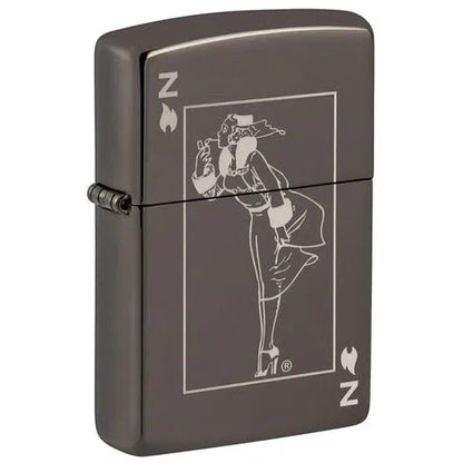 Zippo Windproof Lighters-Zippo-Windy-NYC Glass