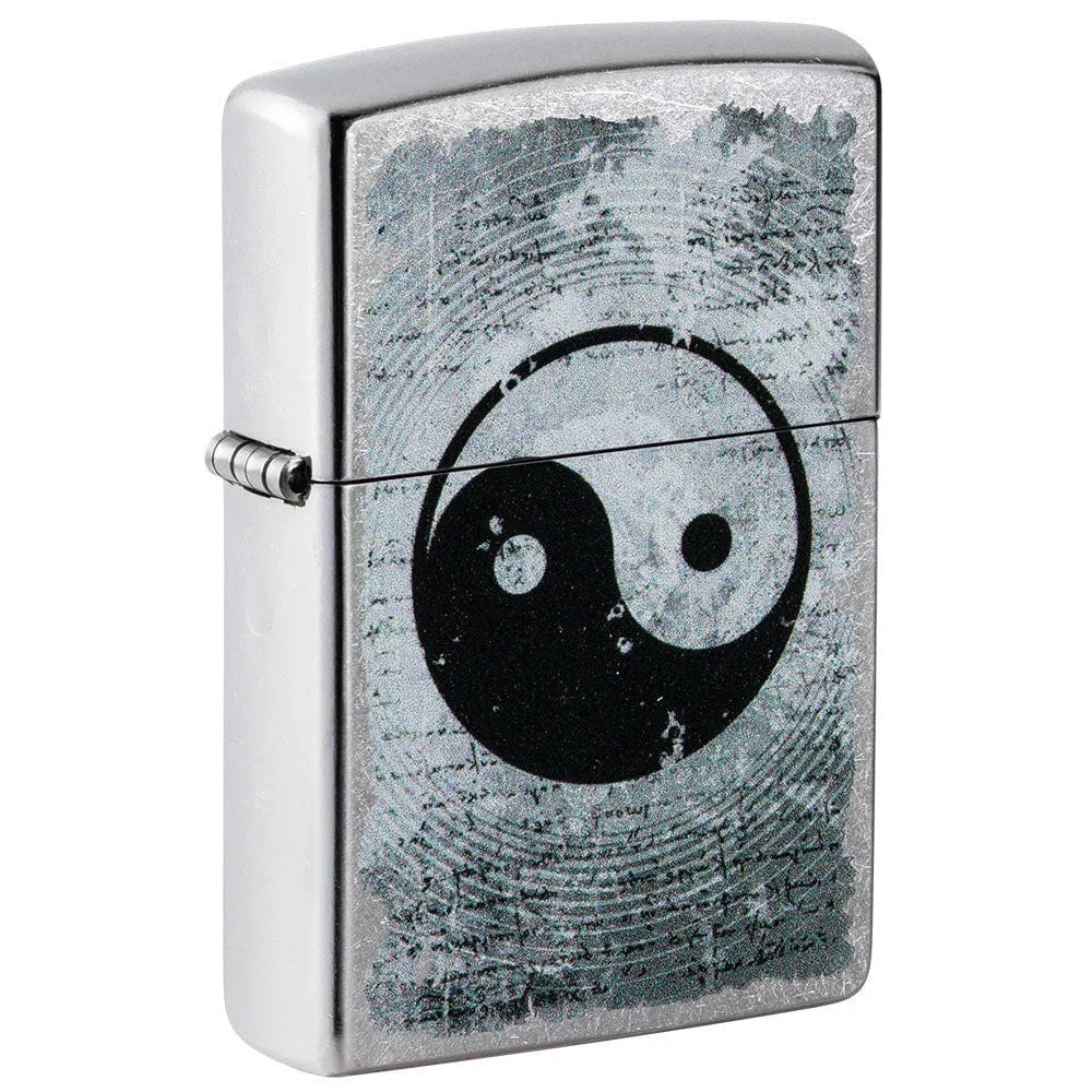 Zippo Windproof Lighters-Zippo-Yin Yang-NYC Glass