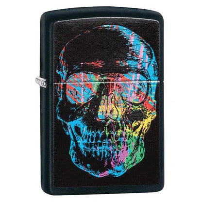 Zippo Windproof Lighters-Zippo-Zippo Skull (218)-NYC Glass