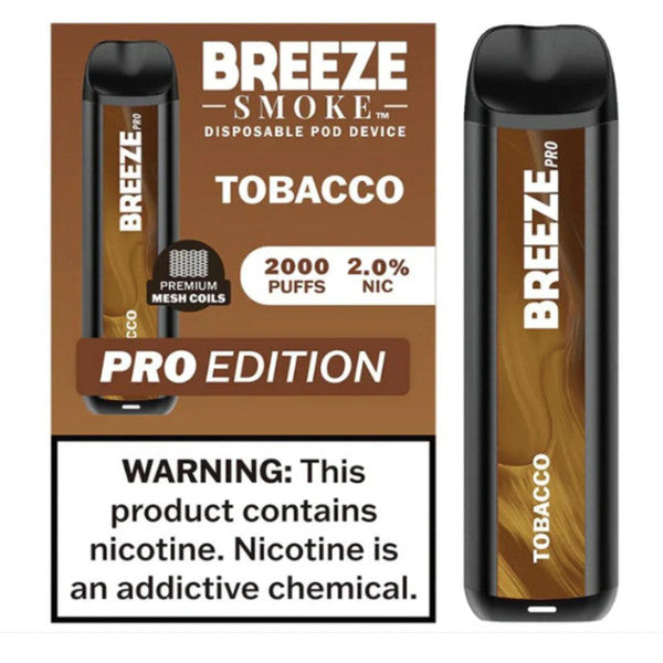 Breeze Pro 2000 Puff Nicotine Disposable