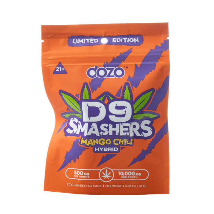 DOZO D9 Smashers Gummies 10000mg