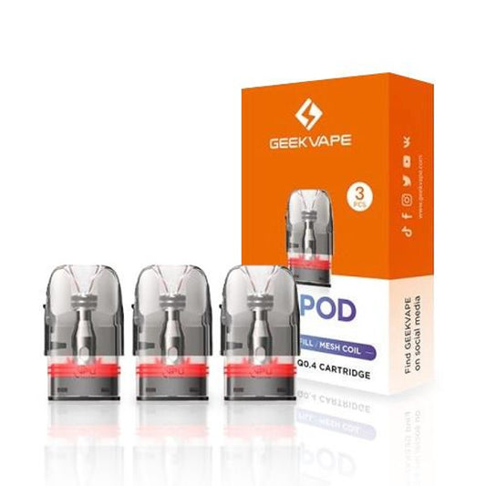 GeekVape Q Cartridge Coil Meshed 3ml 3pk