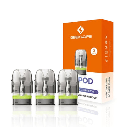 GeekVape Q Cartridge Coil Meshed 3ml 3pk