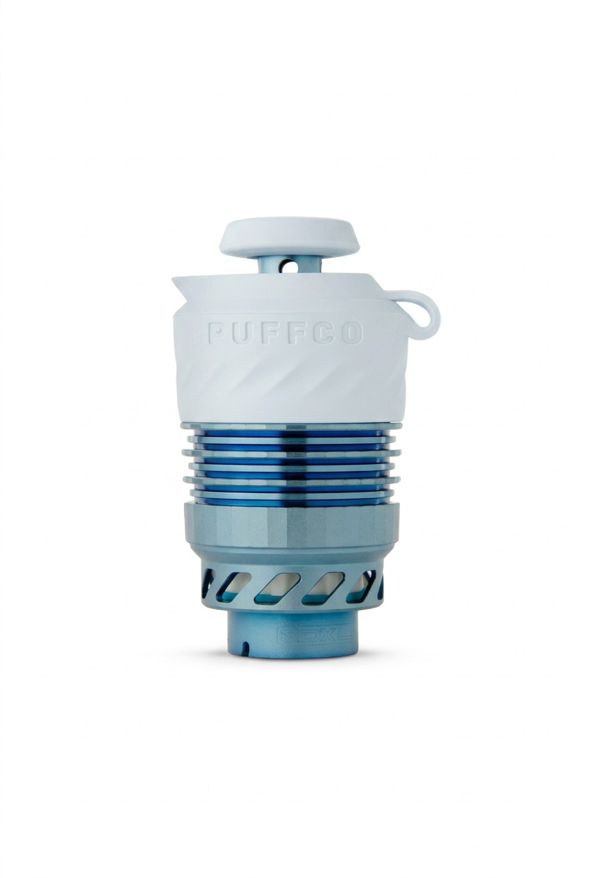 Puffco Peak Pro Glacier 3DXL Chamber on a white background