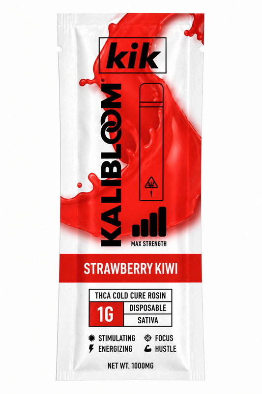 Kalibloom KIK Cold Cure Rosin Disposable Vape 1G | Hemp-Derived
