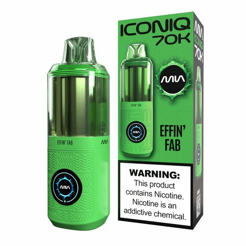 MIA ICONIQ 70K Disposable Vape | 70,000 Puffs | 5% Nicotine (5pk)