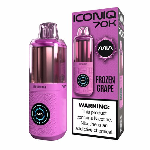 MIA ICONIQ 70K Disposable Vape | 70,000 Puffs | 5% Nicotine (5pk)