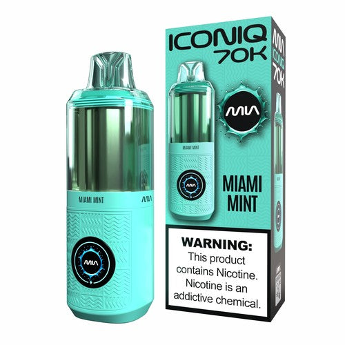 MIA ICONIQ 70K Disposable Vape | 70,000 Puffs | 5% Nicotine (5pk)