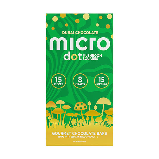 Micro Dot Mushroom Chocolate Bars – 15 Piece