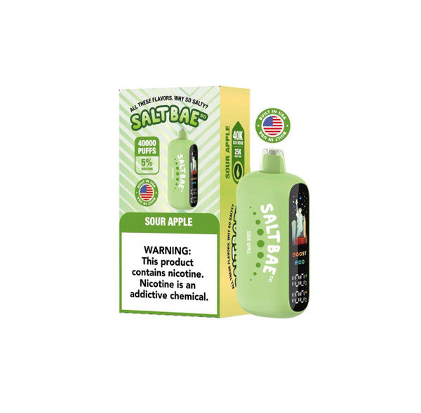 Salt Bae 50 Disposable - 5% 40,000 Puffs - 5pk